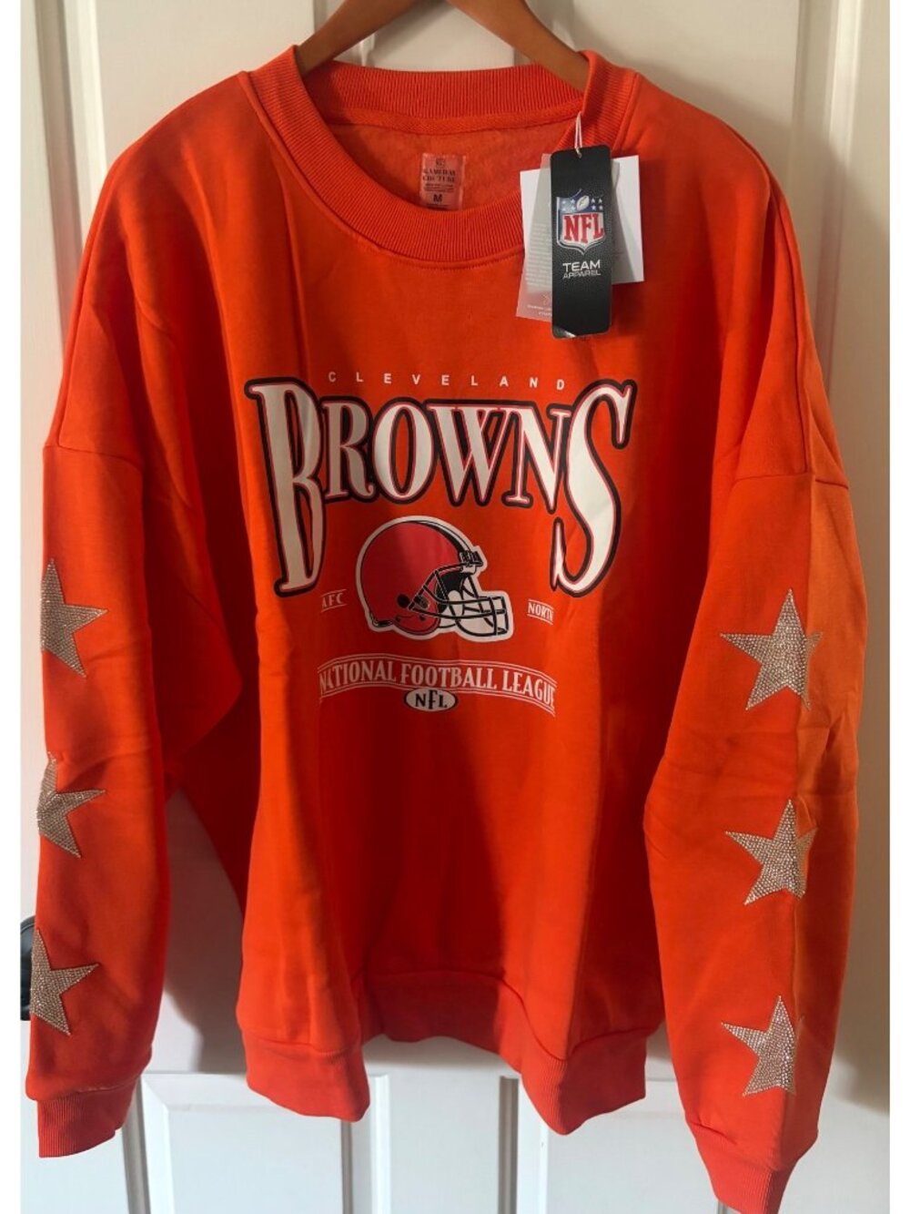 NWT Cleveland Browns Gameday Couture NFL Sweatshirt Size: Medium